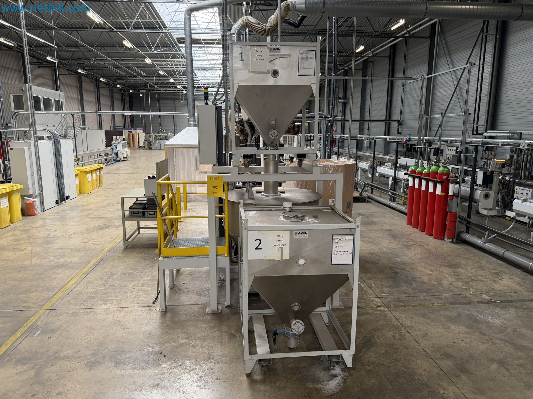 Extrusion lines used in the manufacture of ventilation and heating equipment-1