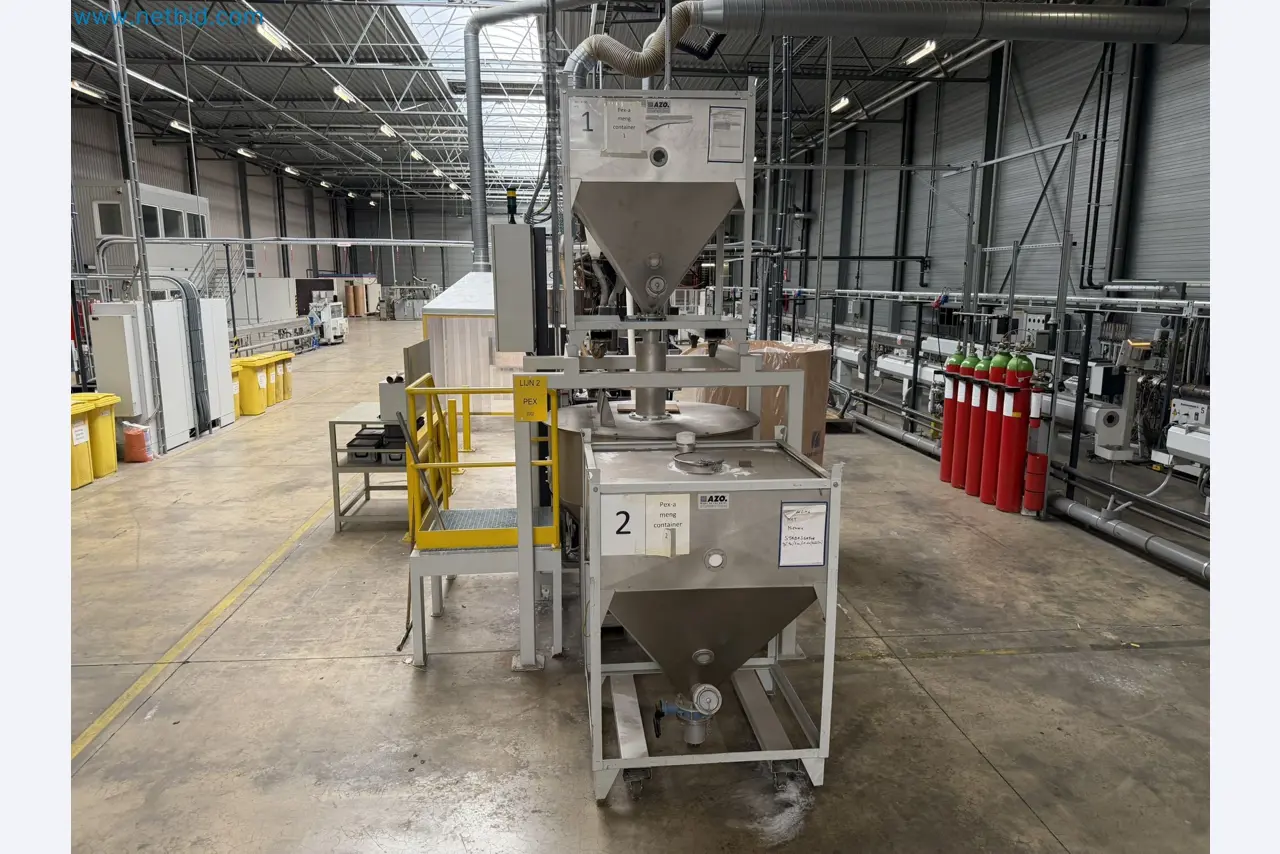 Extrusion lines used in the manufacture of ventilation and heating equipment-1