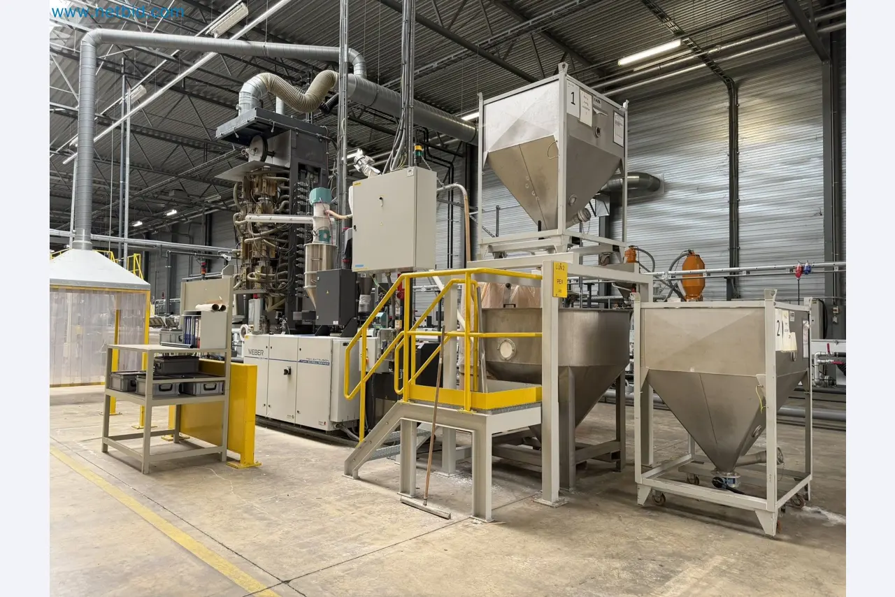 Extrusion lines used in the manufacture of ventilation and heating equipment-2