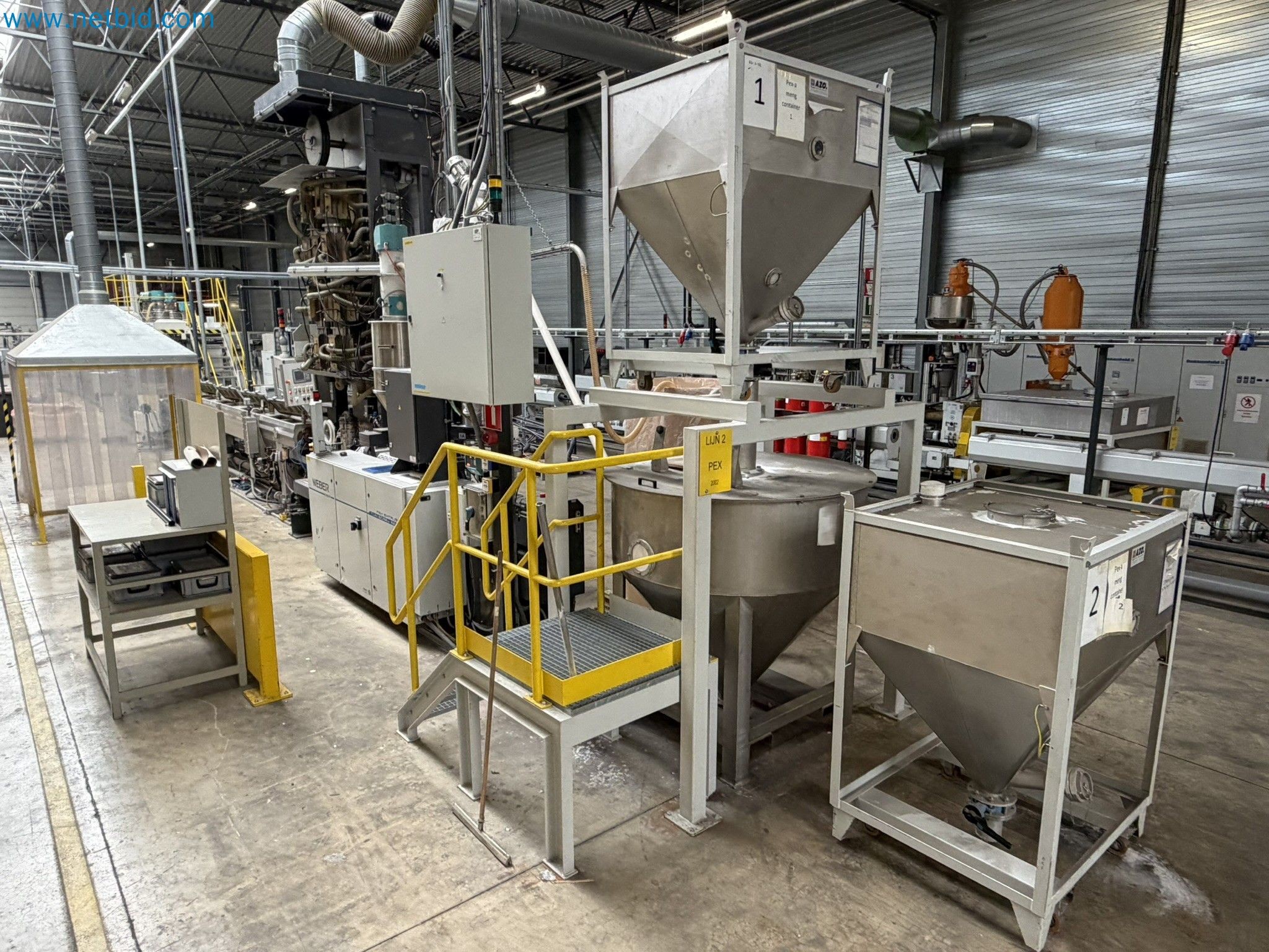 Extrusion lines used in the manufacture of ventilation and heating equipment-4