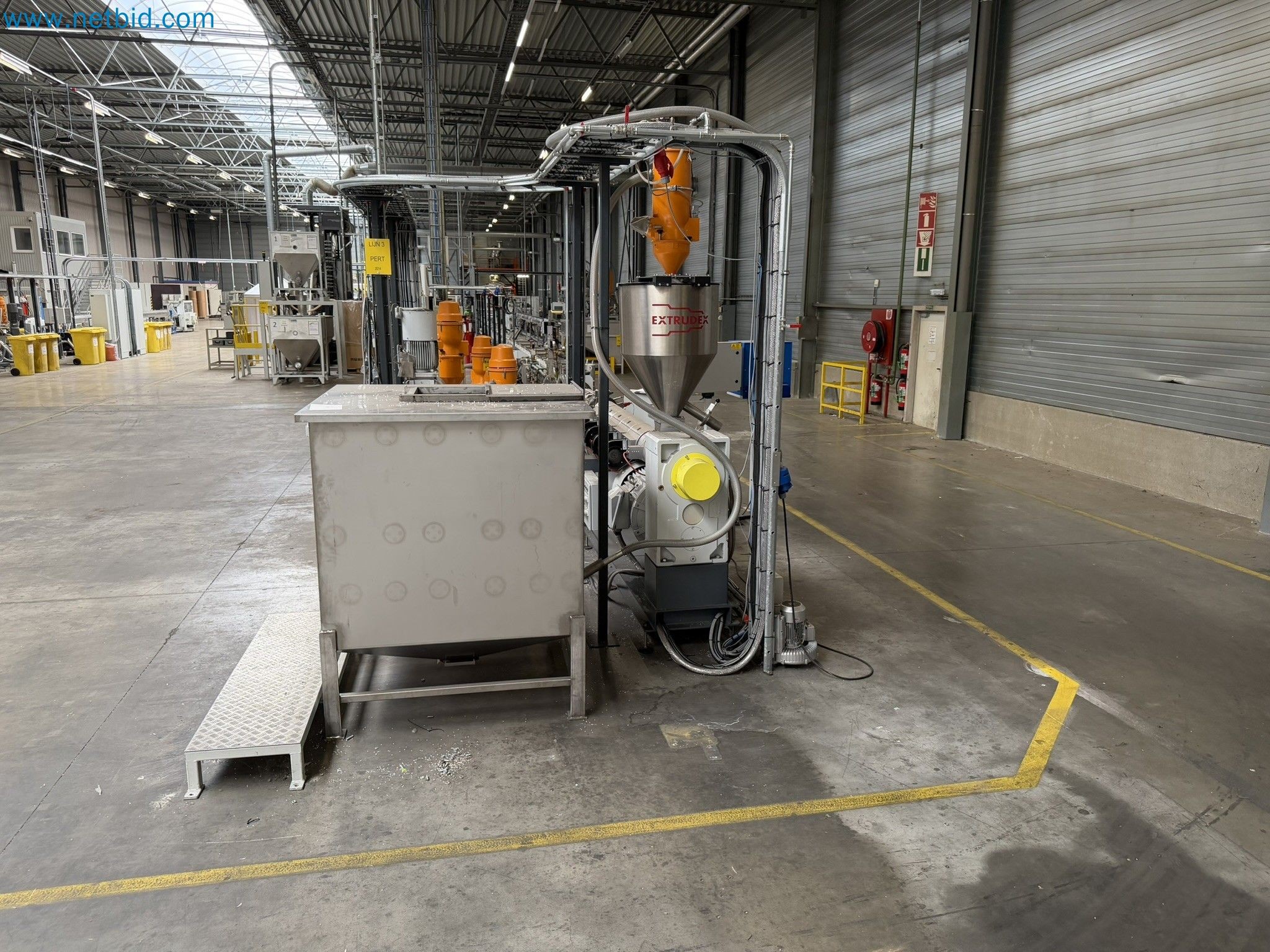 Extrusion lines used in the manufacture of ventilation and heating equipment-1