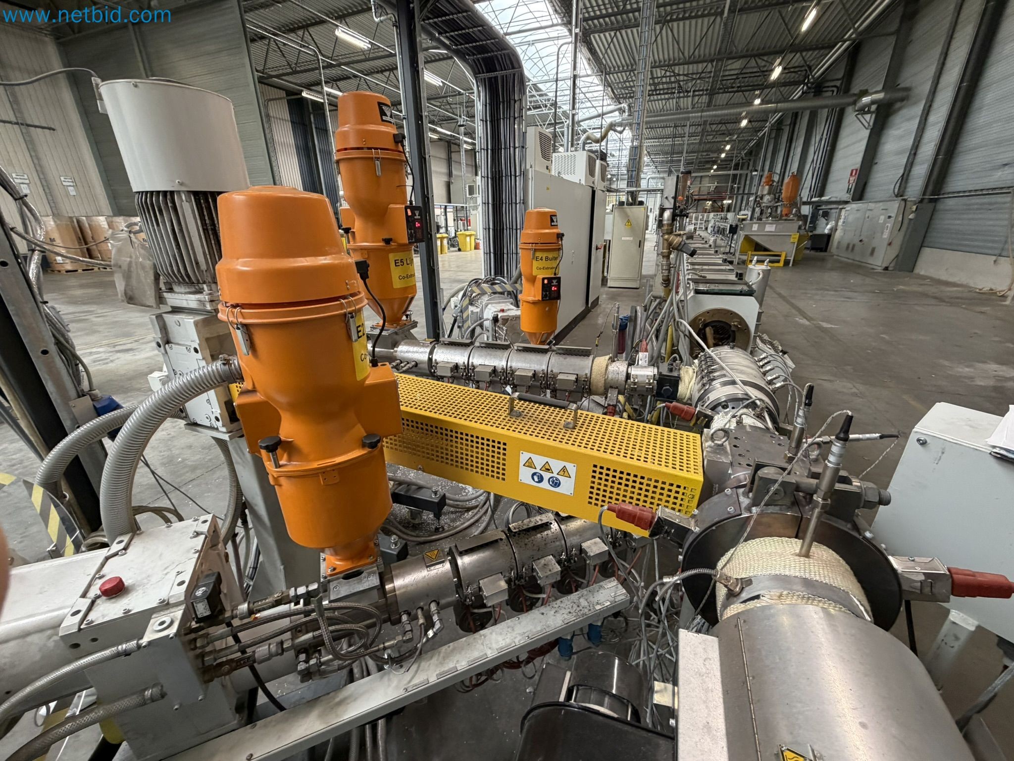 Extrusion lines used in the manufacture of ventilation and heating equipment-2