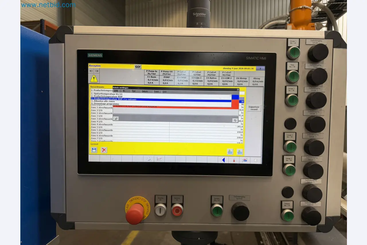 Extrusion lines used in the manufacture of ventilation and heating equipment-31
