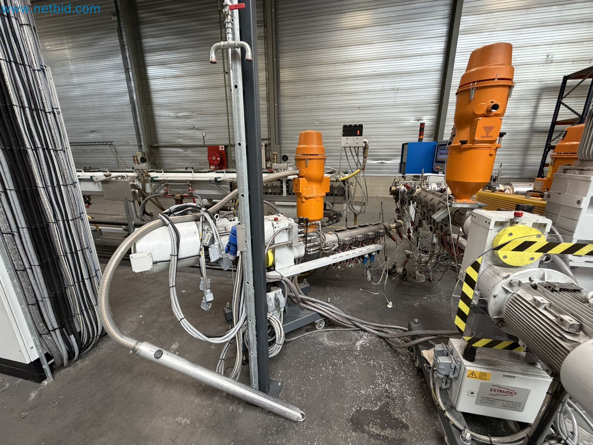 Extrusion lines used in the manufacture of ventilation and heating equipment-3