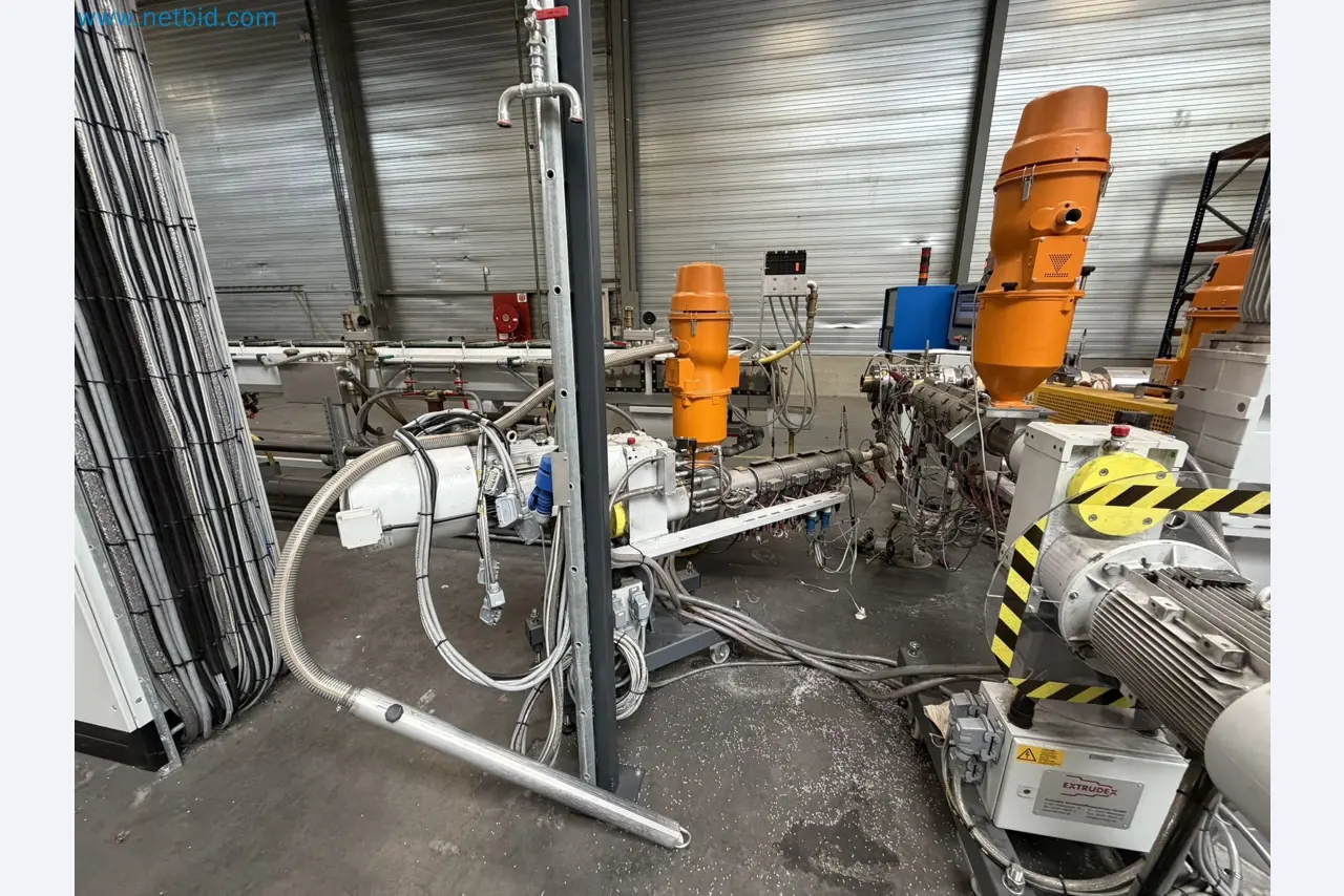 Extrusion lines used in the manufacture of ventilation and heating equipment-3