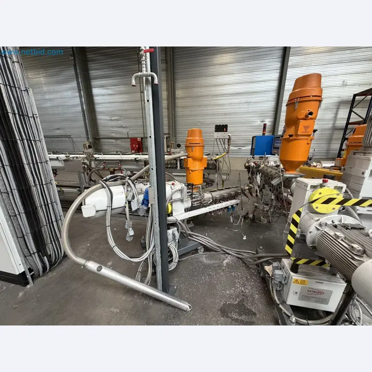 Extrusion lines used in the manufacture of ventilation and heating equipment-3