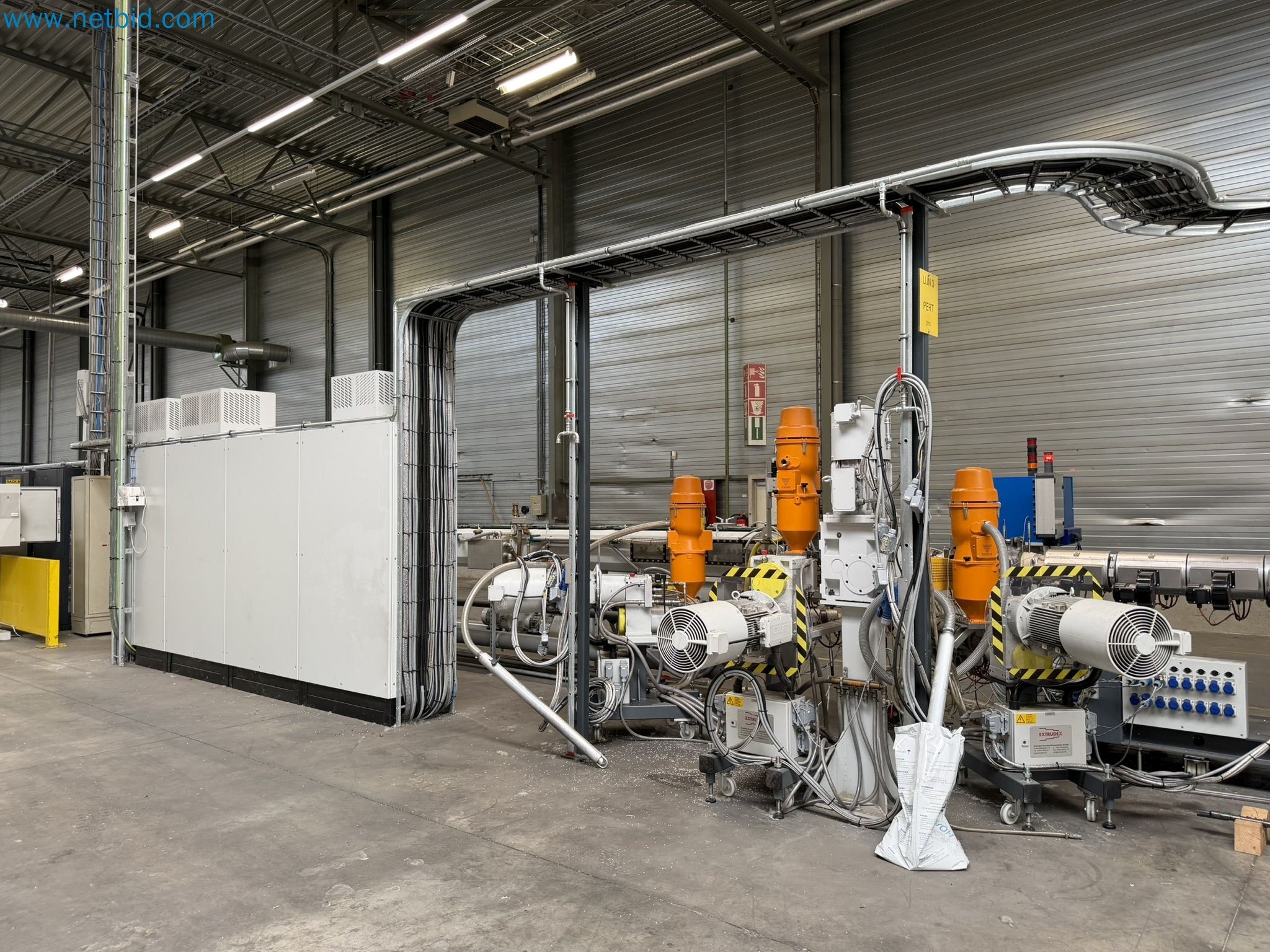 Extrusion lines used in the manufacture of ventilation and heating equipment-45