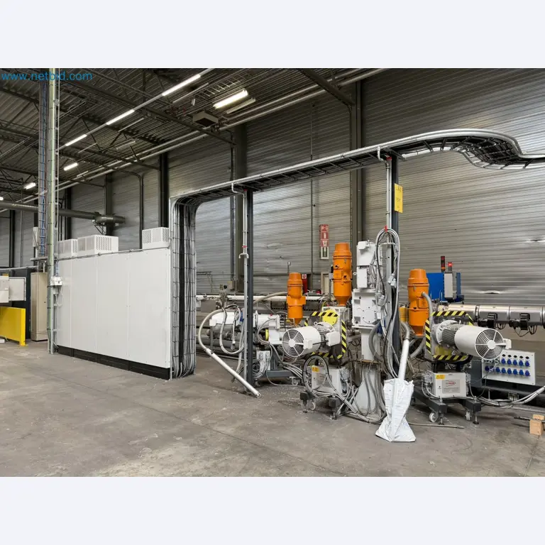 Extrusion lines used in the manufacture of ventilation and heating equipment-45
