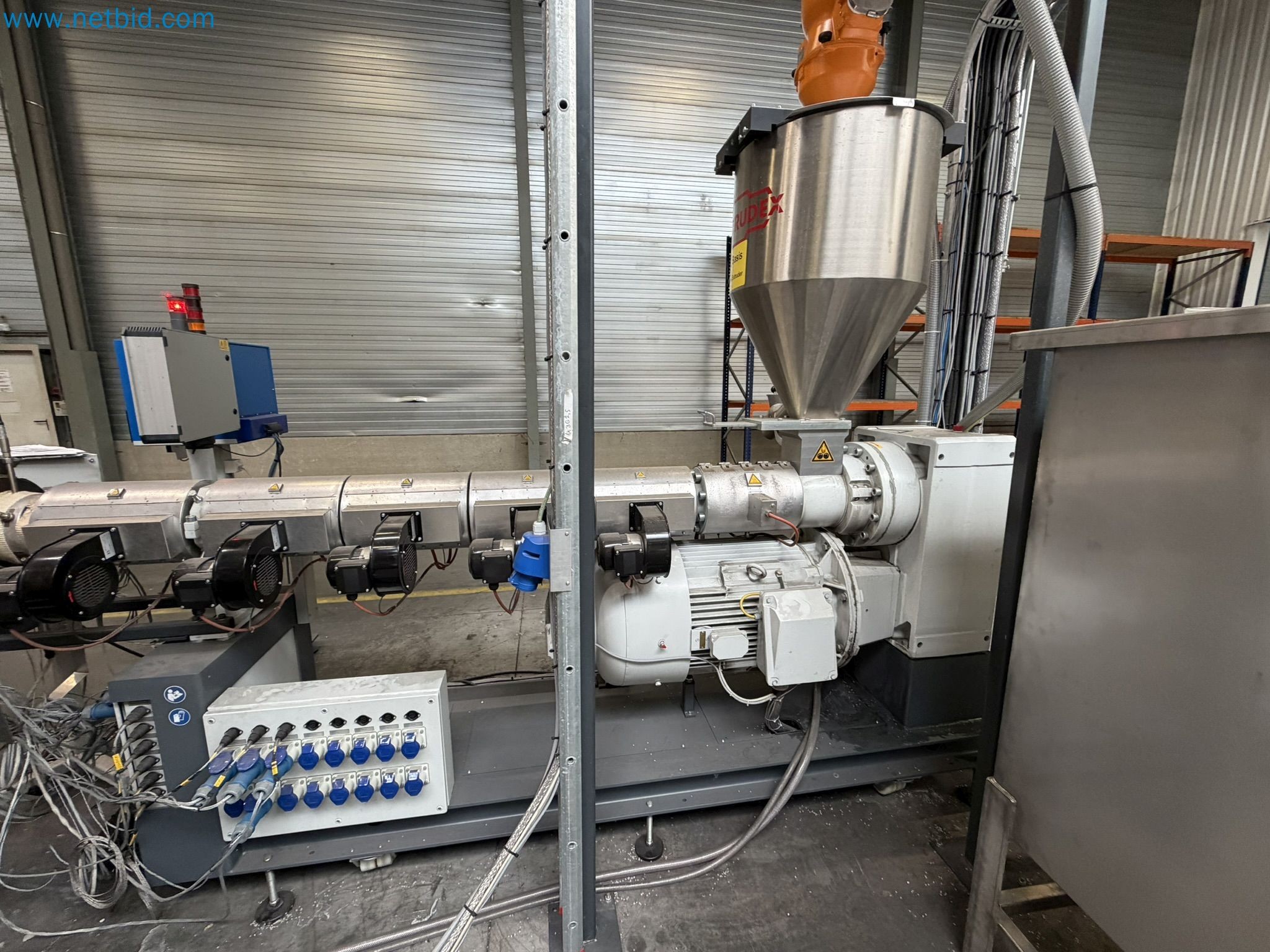 Extrusion lines used in the manufacture of ventilation and heating equipment-60