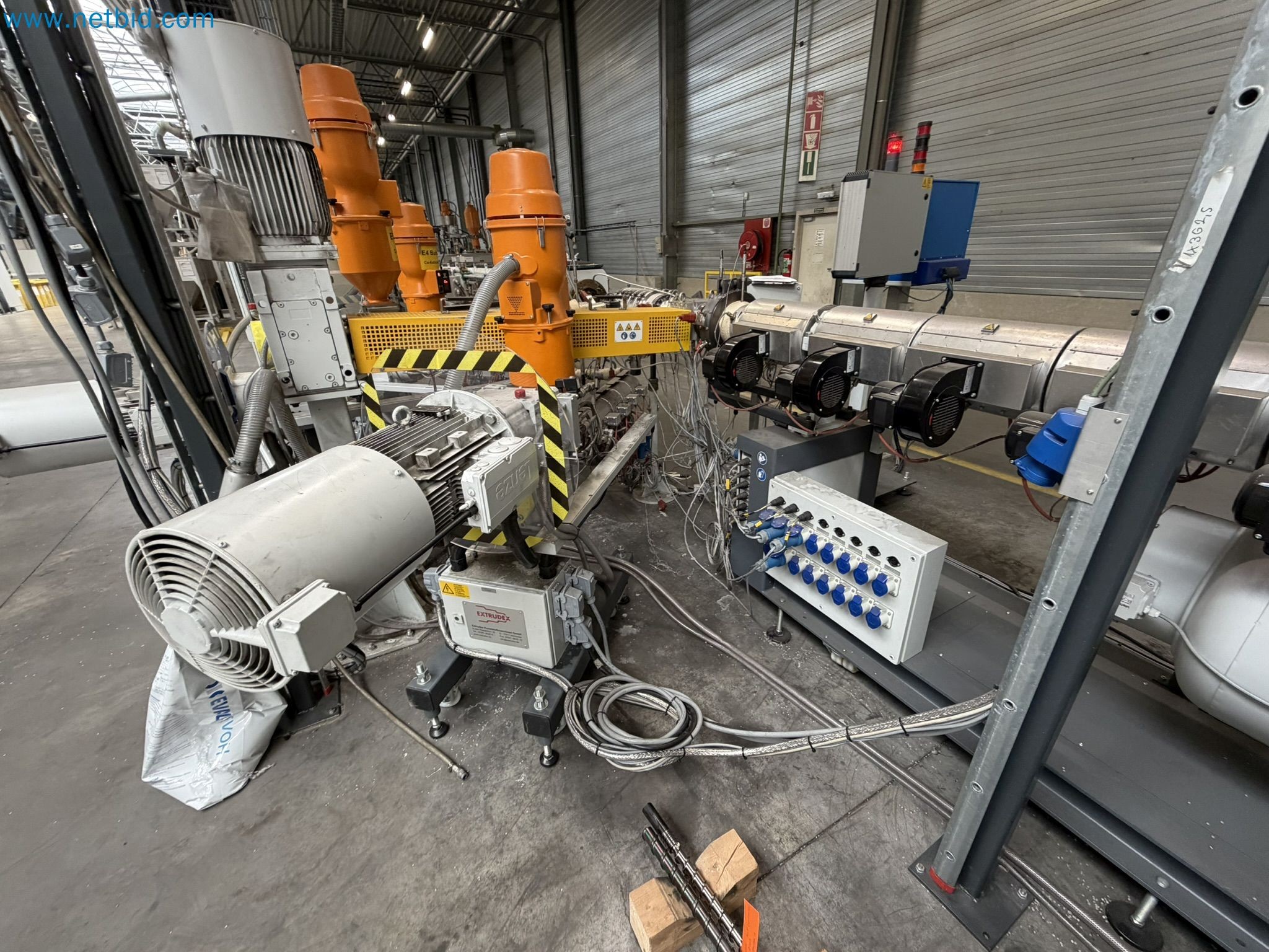 Extrusion lines used in the manufacture of ventilation and heating equipment-61