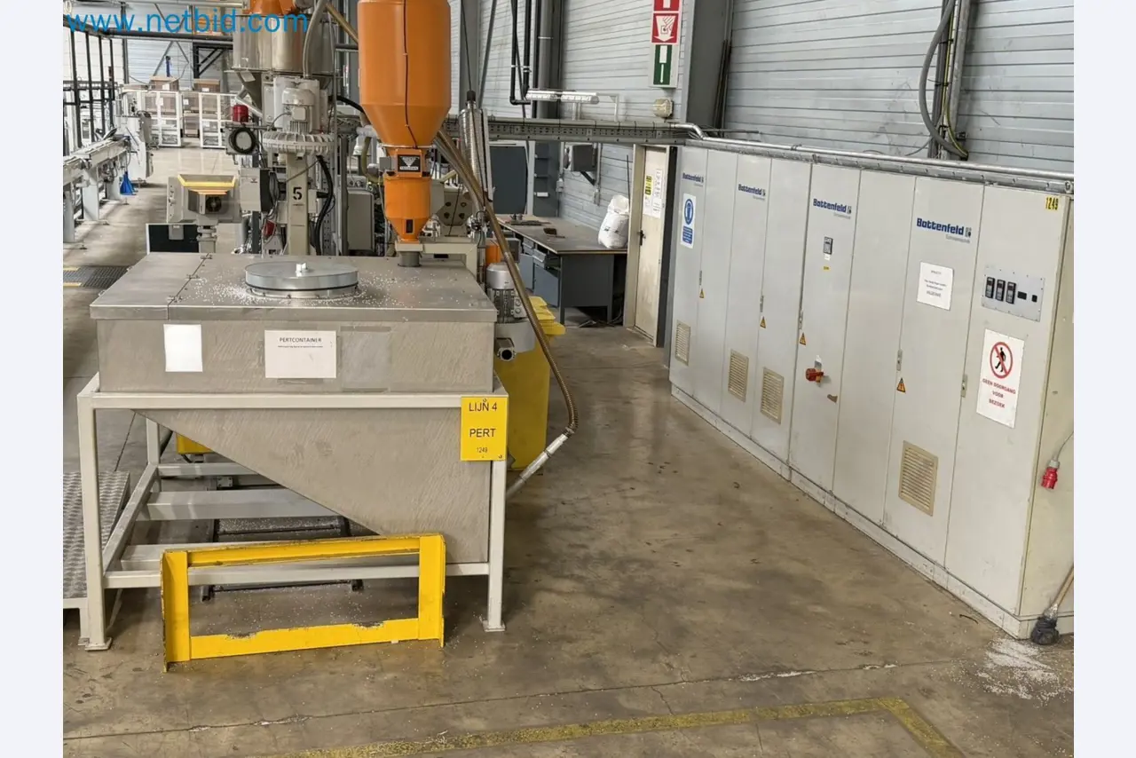 Extrusion lines used in the manufacture of ventilation and heating equipment-1