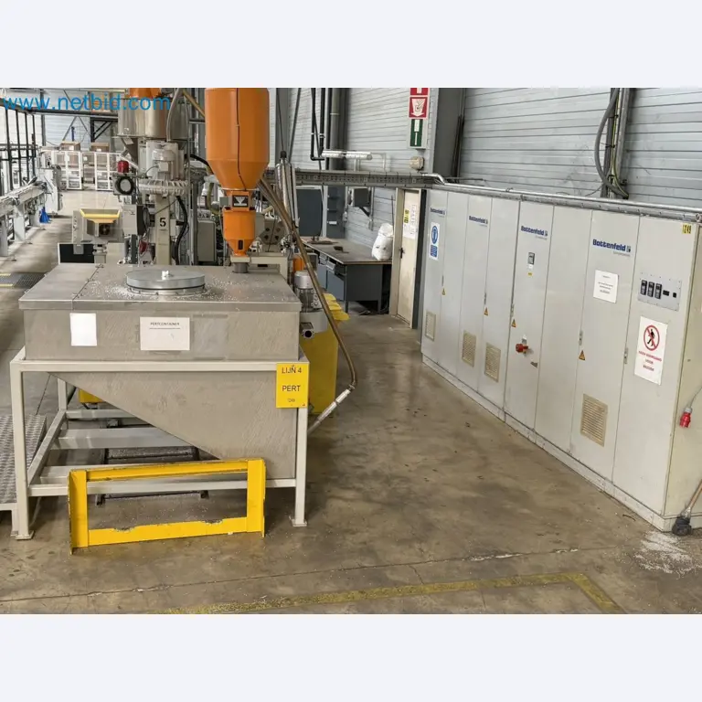 Extrusion lines used in the manufacture of ventilation and heating equipment-1