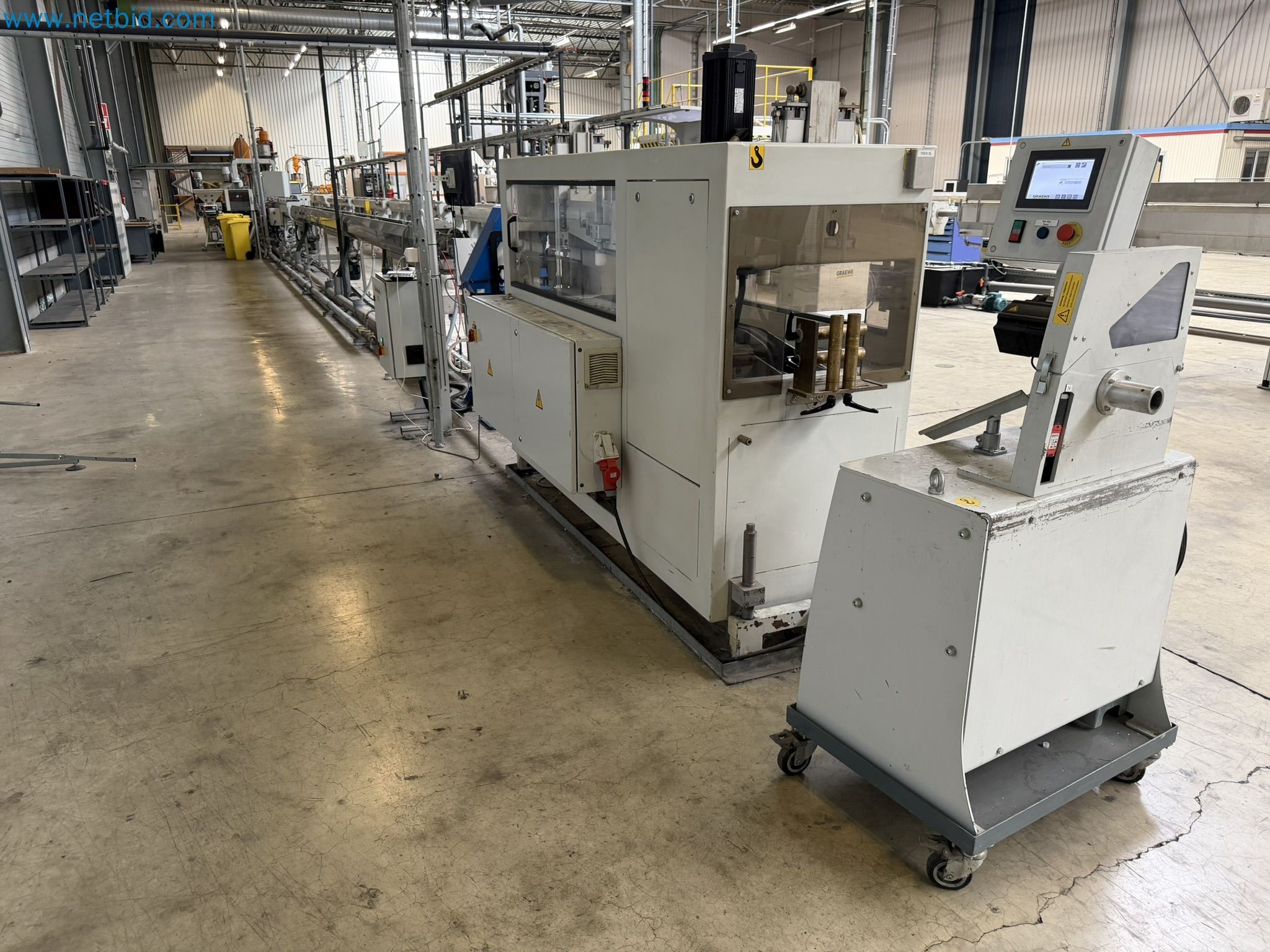 Extrusion lines used in the manufacture of ventilation and heating equipment-25
