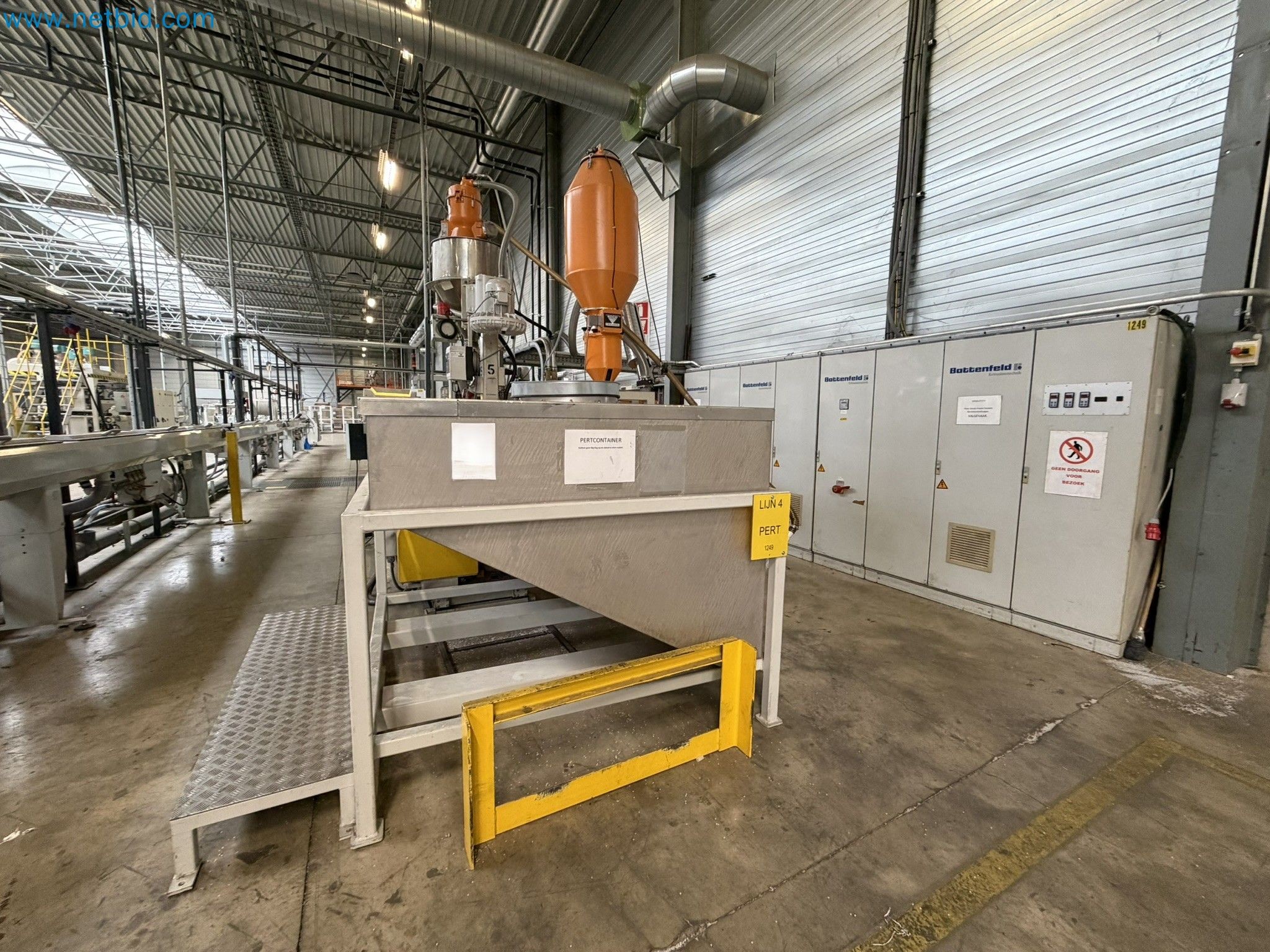 Extrusion lines used in the manufacture of ventilation and heating equipment-2
