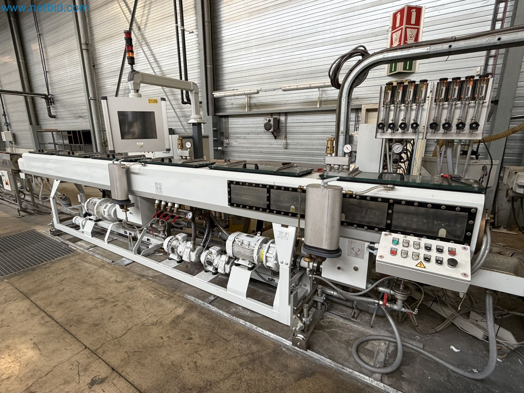 Extrusion lines used in the manufacture of ventilation and heating equipment-3