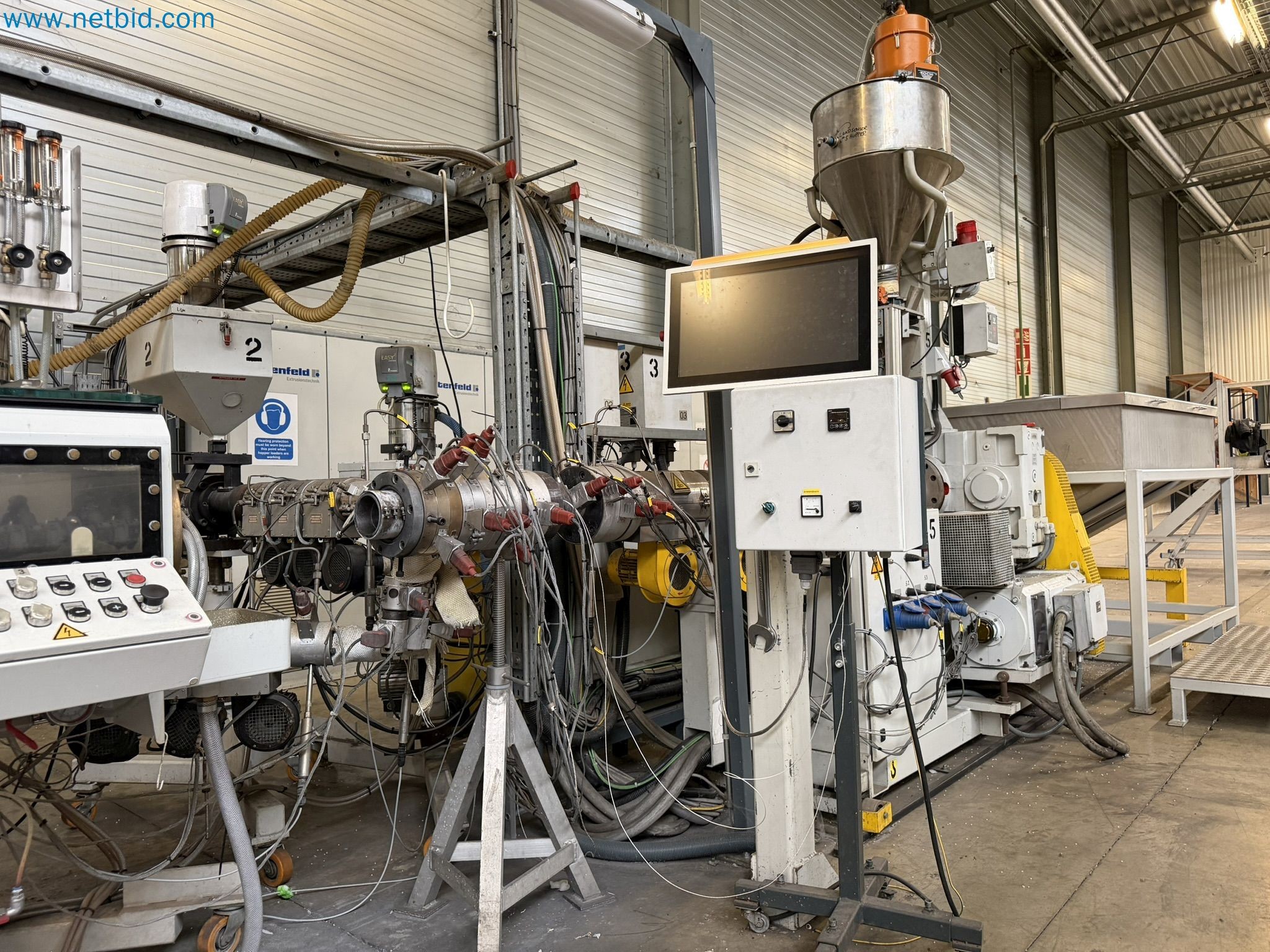 Extrusion lines used in the manufacture of ventilation and heating equipment-58