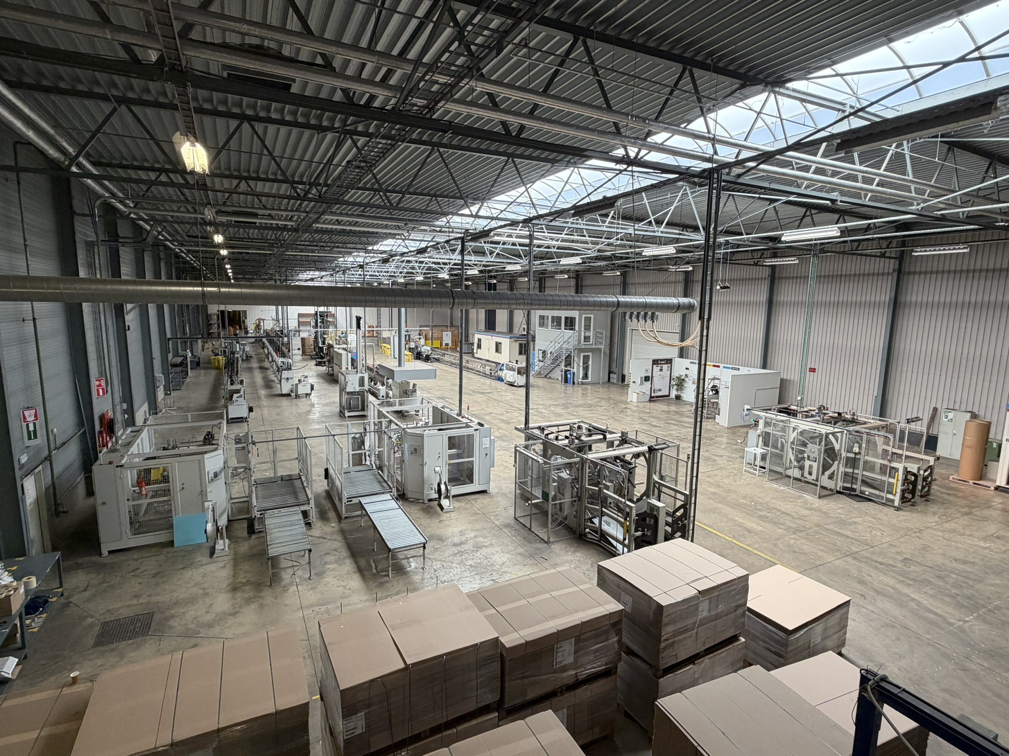 Extrusion lines used in the manufacture of ventilation and heating equipment-2