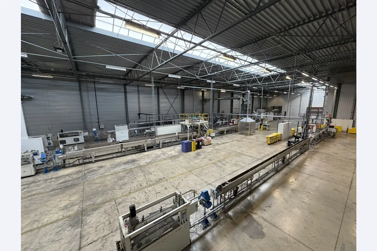Extrusion lines used in the manufacture of ventilation and heating equipment-4