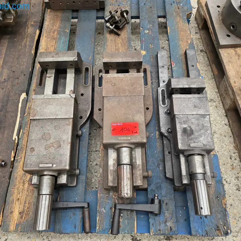 3 Hydraulic Vices