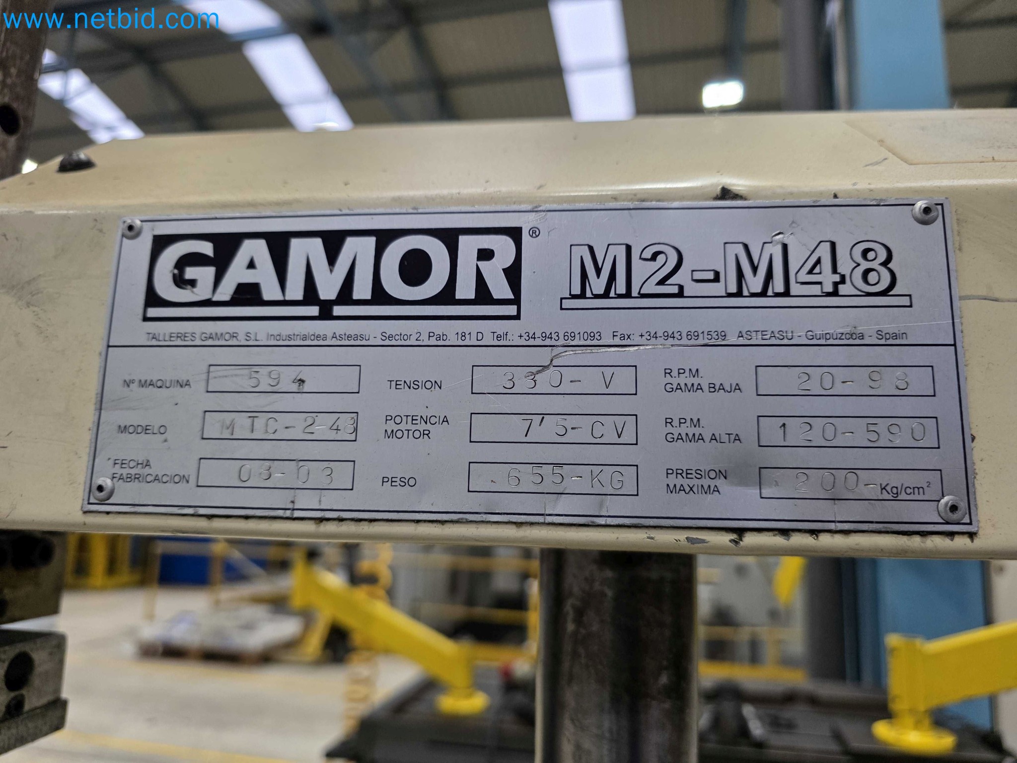 Tromosa Asset Sale (Troqueles Y Moldes De Galicia, Sa): Cnc Machining Centres, Edm Machines And Mould Manufacturing Equipment-8