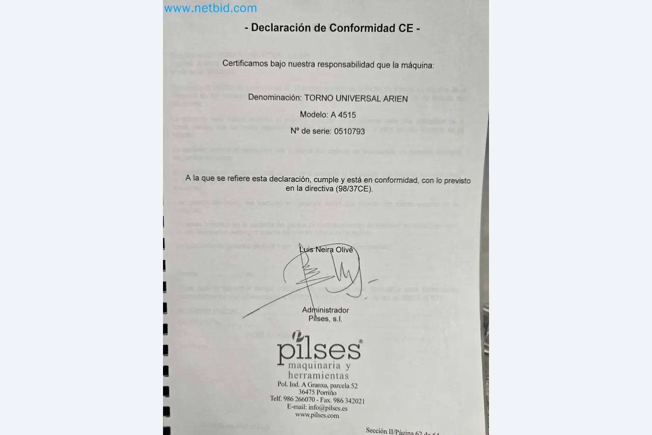 Tromosa Asset Sale (Troqueles Y Moldes De Galicia, Sa): Cnc Machining Centres, Edm Machines And Mould Manufacturing Equipment-18