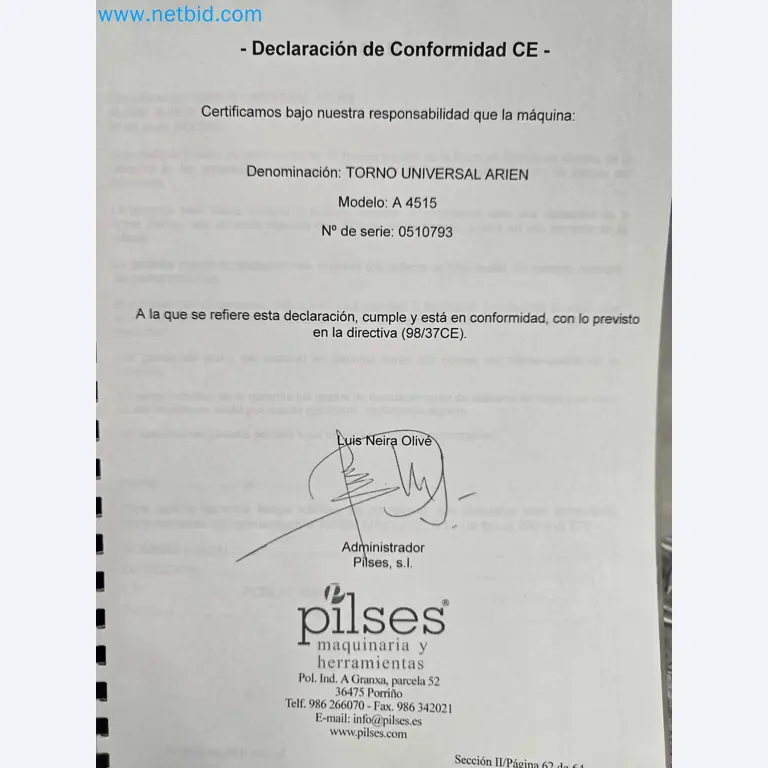 Tromosa Asset Sale (Troqueles Y Moldes De Galicia, Sa): Cnc Machining Centres, Edm Machines And Mould Manufacturing Equipment-18