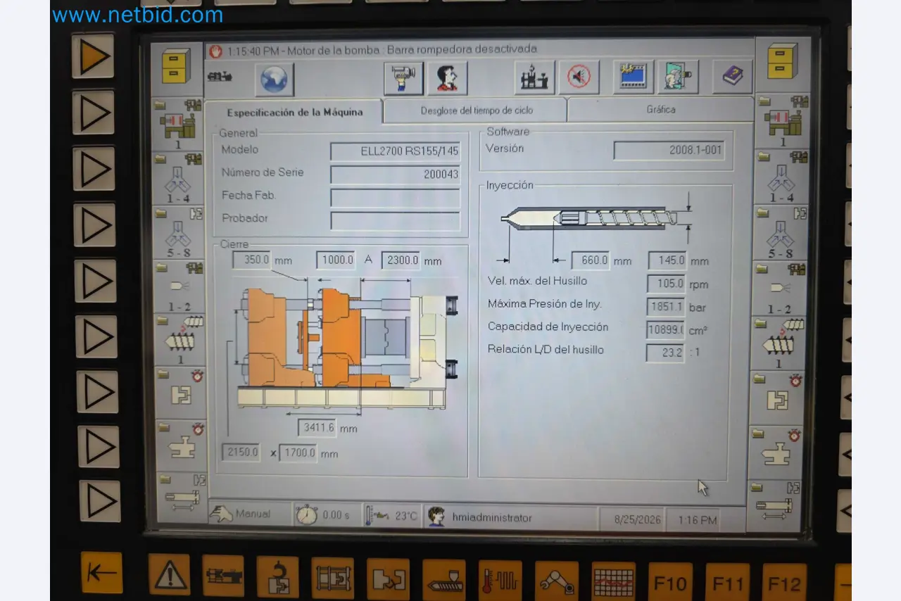 Tromosa Asset Sale (Troqueles Y Moldes De Galicia, Sa): Plastic Injection machinery and accessories-13