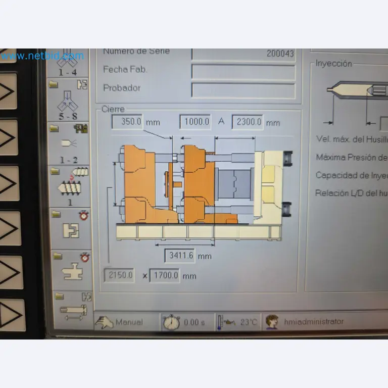 Tromosa Asset Sale (Troqueles Y Moldes De Galicia, Sa): Plastic Injection machinery and accessories-14