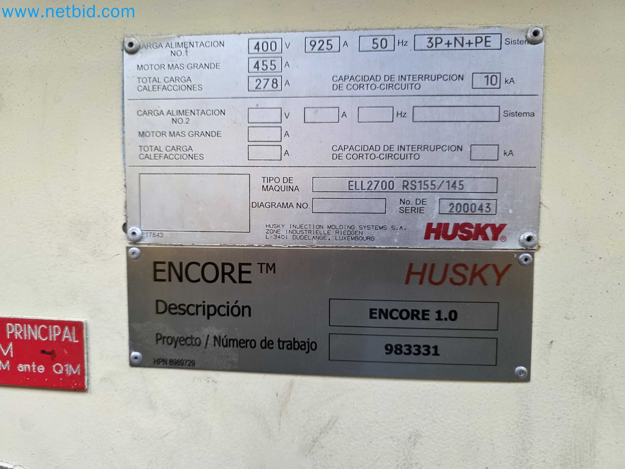 Tromosa Asset Sale (Troqueles Y Moldes De Galicia, Sa): Plastic Injection machinery and accessories-28