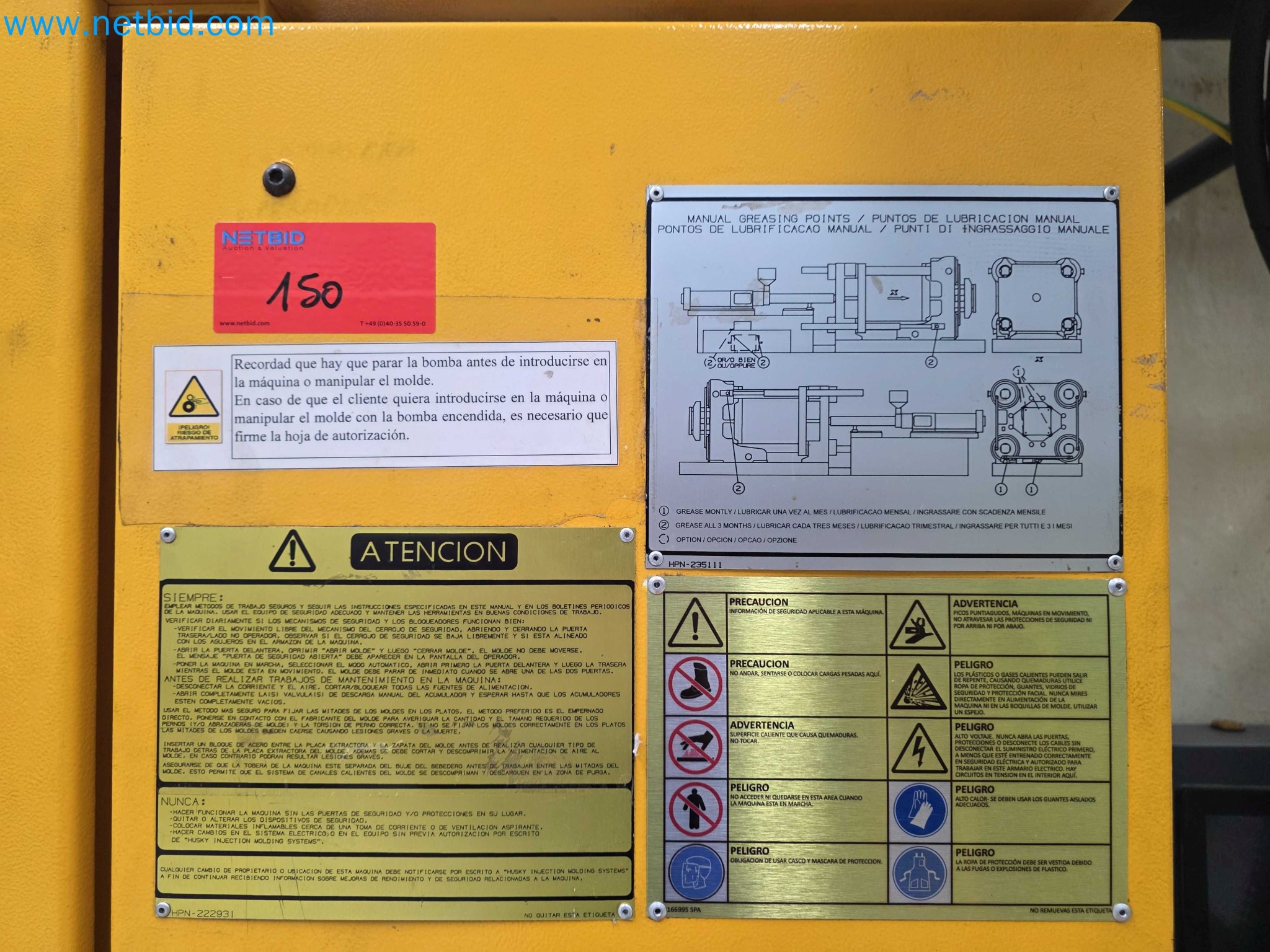 Tromosa Asset Sale (Troqueles Y Moldes De Galicia, Sa): Plastic Injection machinery and accessories-9