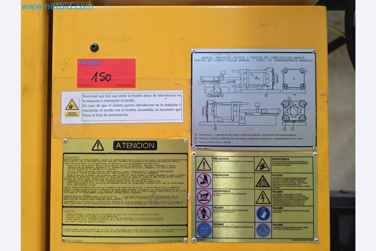 Tromosa Asset Sale (Troqueles Y Moldes De Galicia, Sa): Plastic Injection machinery and accessories-9