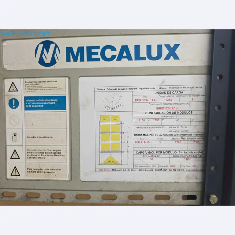 Tromosa Asset Sale (Troqueles Y Moldes De Galicia, Sa): Plastic Injection machinery and accessories-14
