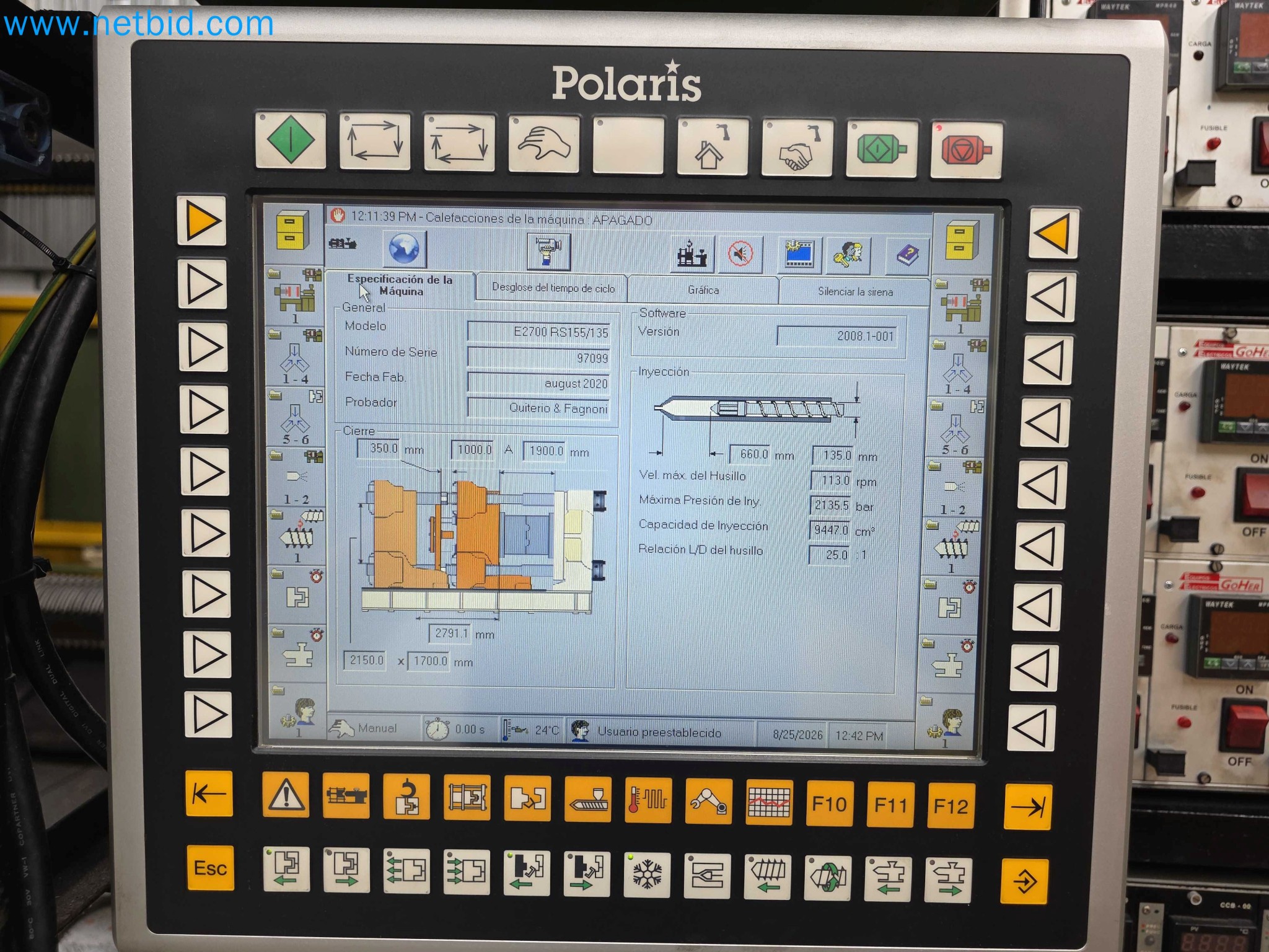 Tromosa Asset Sale (Troqueles Y Moldes De Galicia, Sa): Plastic Injection machinery and accessories-13
