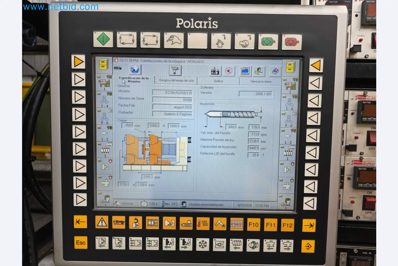 Tromosa Asset Sale (Troqueles Y Moldes De Galicia, Sa): Plastic Injection machinery and accessories-13