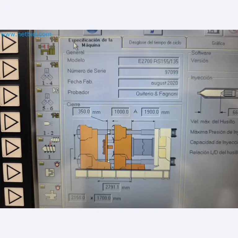 Tromosa Asset Sale (Troqueles Y Moldes De Galicia, Sa): Plastic Injection machinery and accessories-14