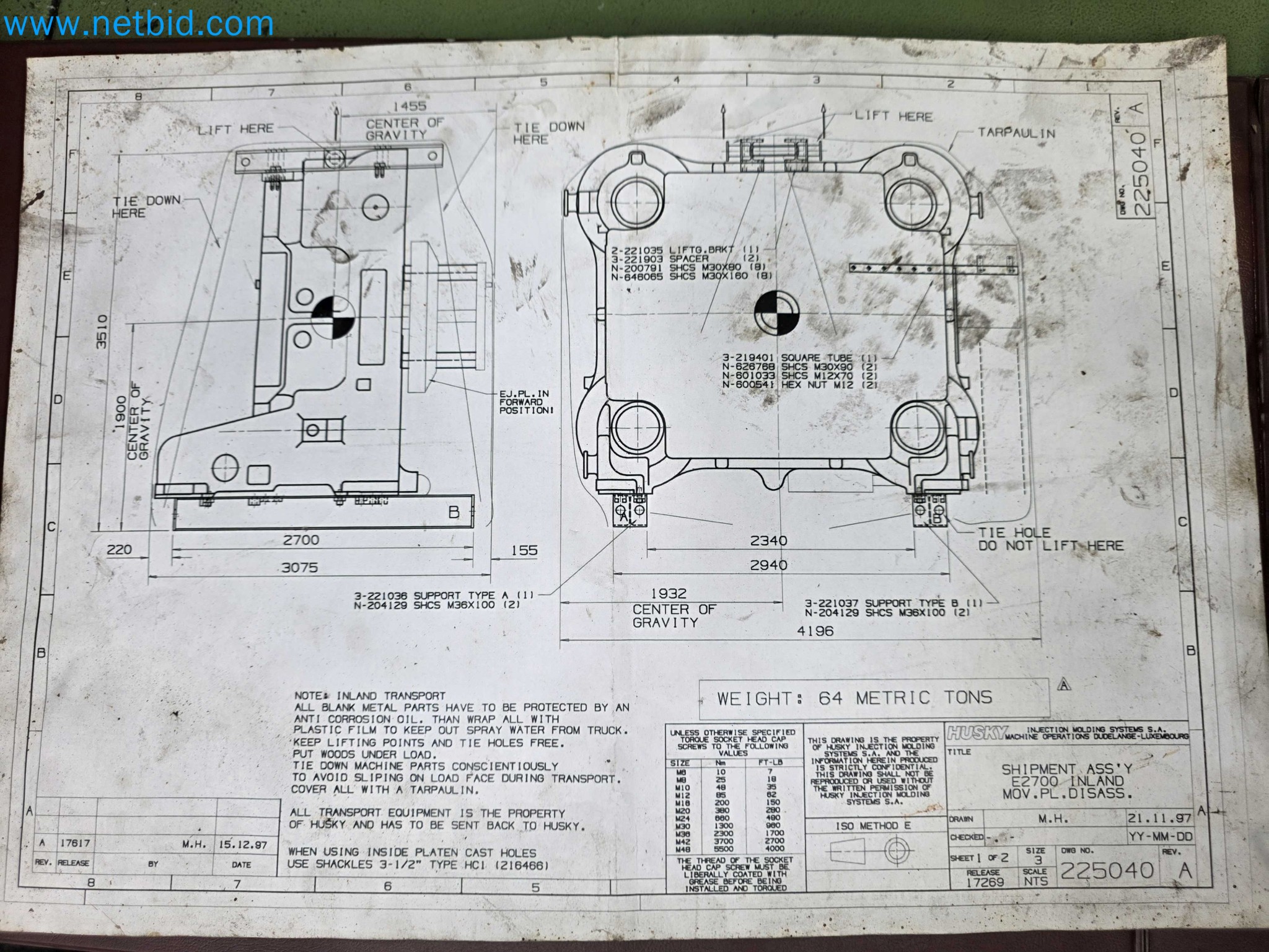 Tromosa Asset Sale (Troqueles Y Moldes De Galicia, Sa): Plastic Injection machinery and accessories-44
