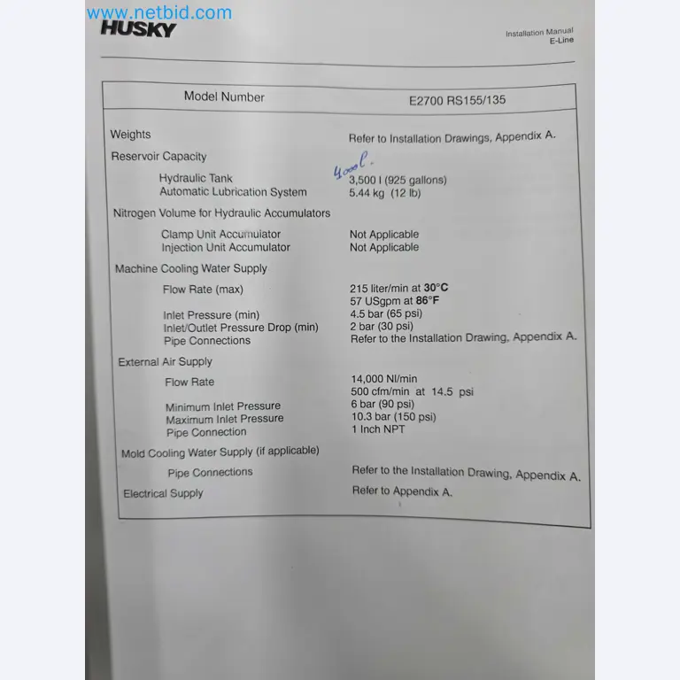 Tromosa Asset Sale (Troqueles Y Moldes De Galicia, Sa): Plastic Injection machinery and accessories-47
