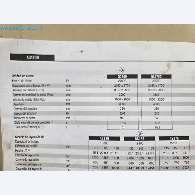Tromosa Asset Sale (Troqueles Y Moldes De Galicia, Sa): Plastic Injection machinery and accessories-49