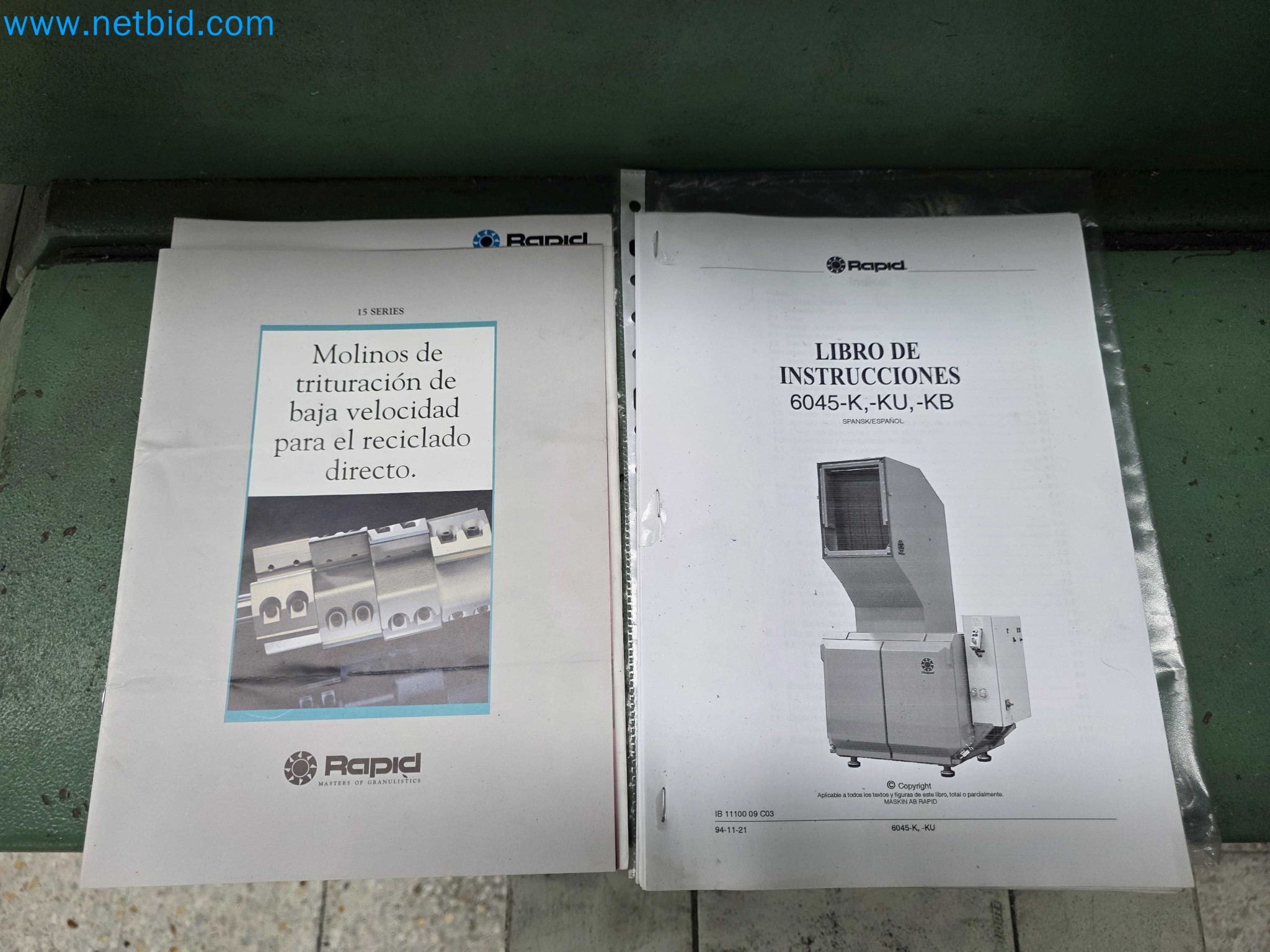Tromosa Asset Sale (Troqueles Y Moldes De Galicia, Sa): Plastic Injection machinery and accessories-12