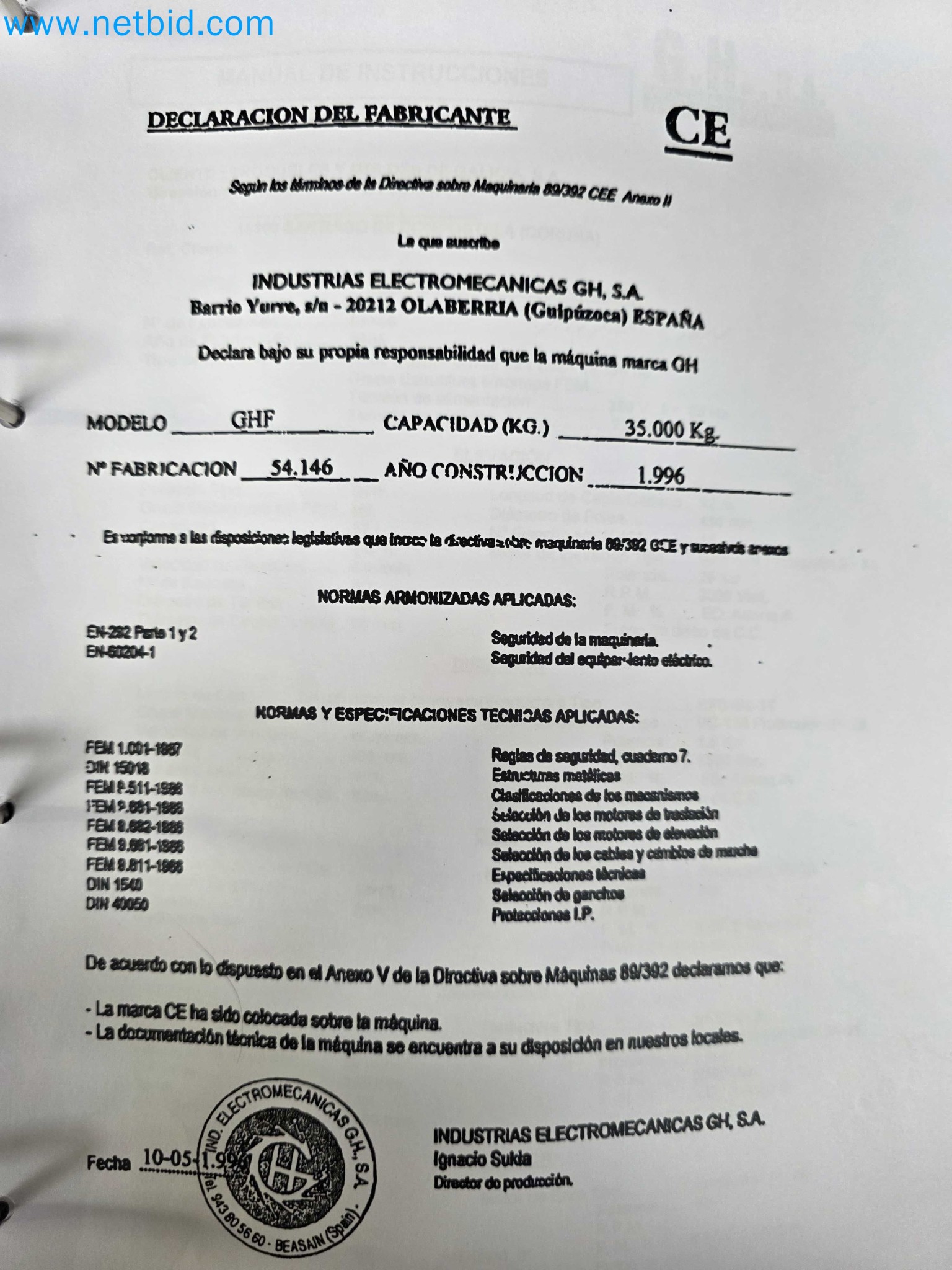 Tromosa Asset Sale (Troqueles Y Moldes De Galicia, Sa): Plastic Injection machinery and accessories-11