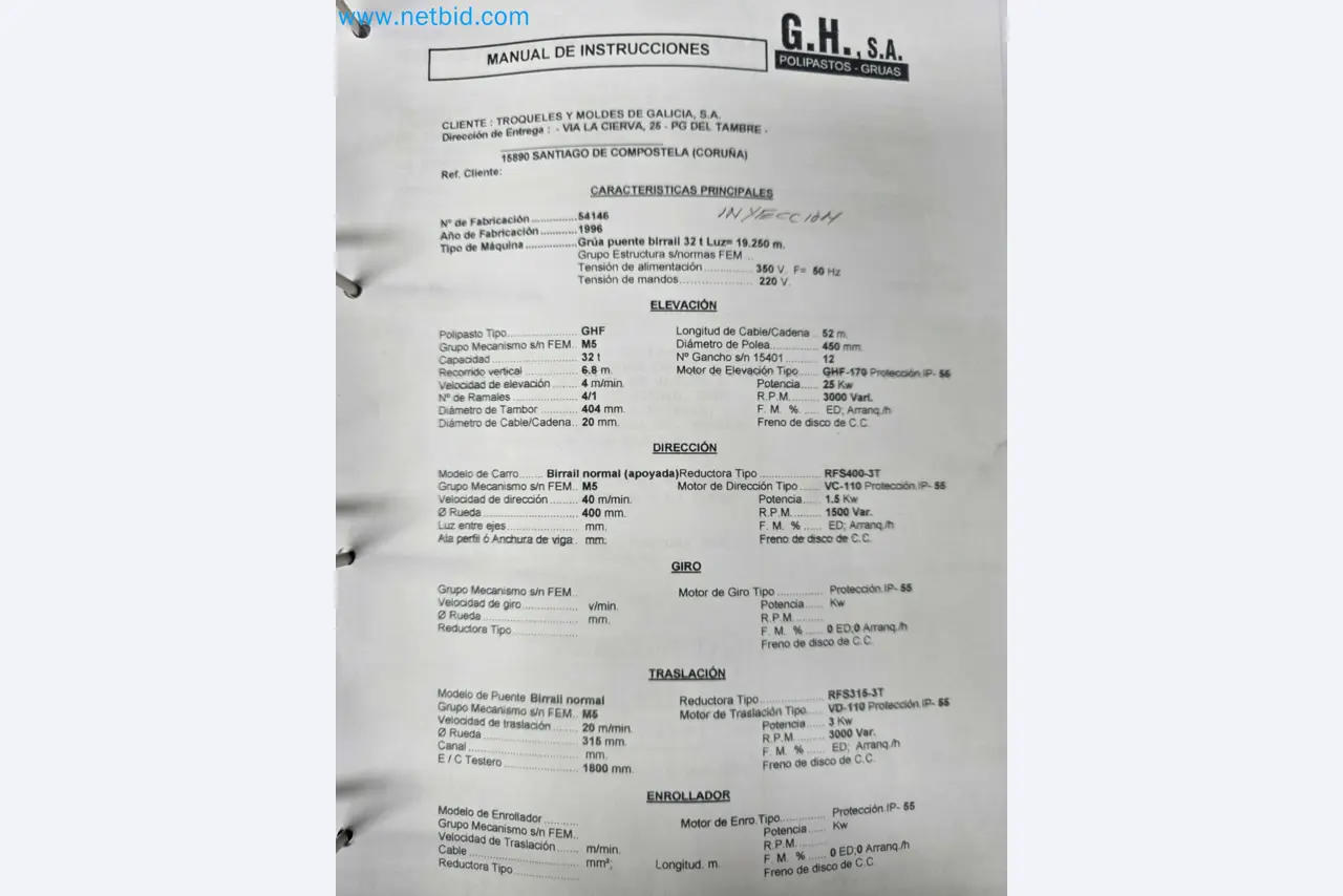 Tromosa Asset Sale (Troqueles Y Moldes De Galicia, Sa): Plastic Injection machinery and accessories-12