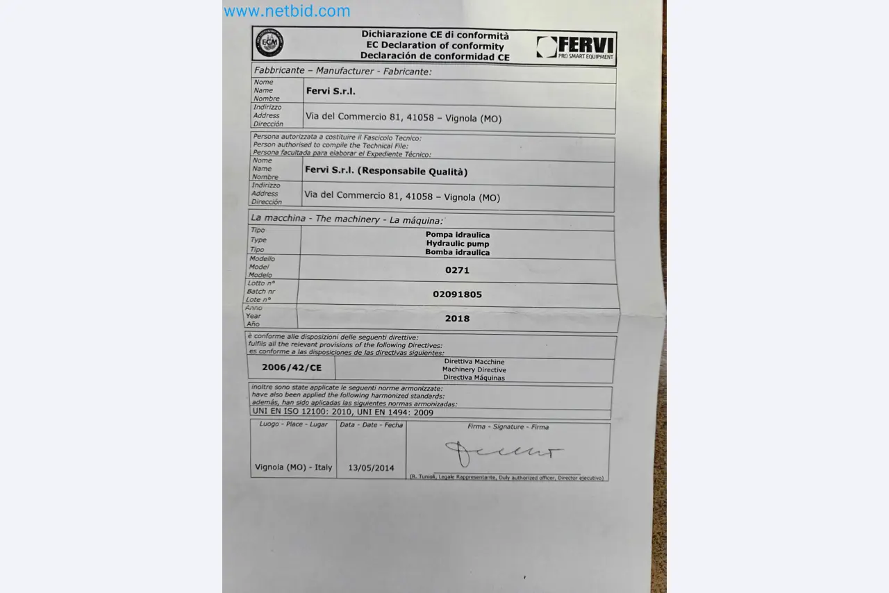 Tromosa Asset Sale (Troqueles Y Moldes De Galicia, Sa): Plastic Injection machinery and accessories-7