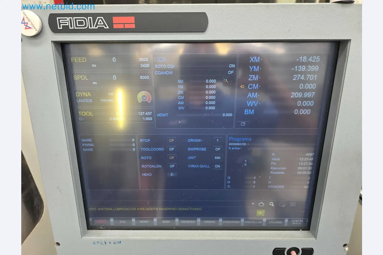 Tromosa Asset Sale (Troqueles Y Moldes De Galicia, Sa): Cnc Machining Centres, Edm Machines And Mould Manufacturing Equipment-14