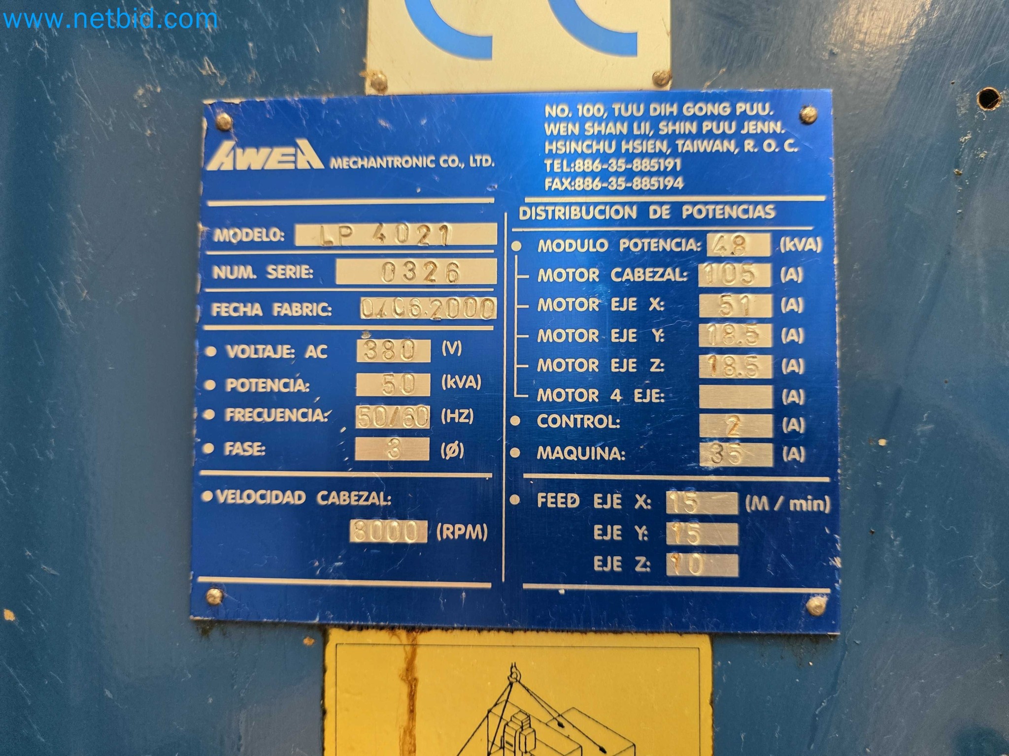 Tromosa Asset Sale (Troqueles Y Moldes De Galicia, Sa): Cnc Machining Centres, Edm Machines And Mould Manufacturing Equipment-19