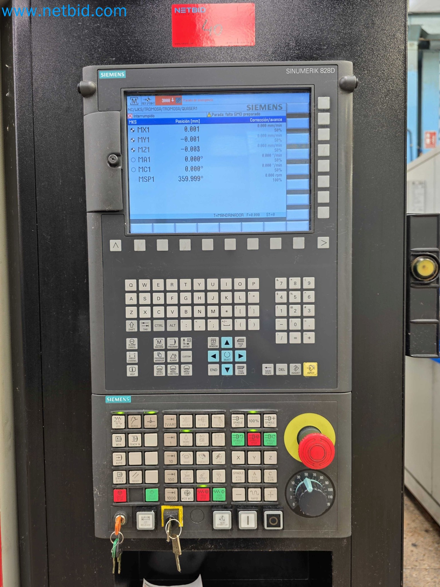 Tromosa Asset Sale (Troqueles Y Moldes De Galicia, Sa): Cnc Machining Centres, Edm Machines And Mould Manufacturing Equipment-6