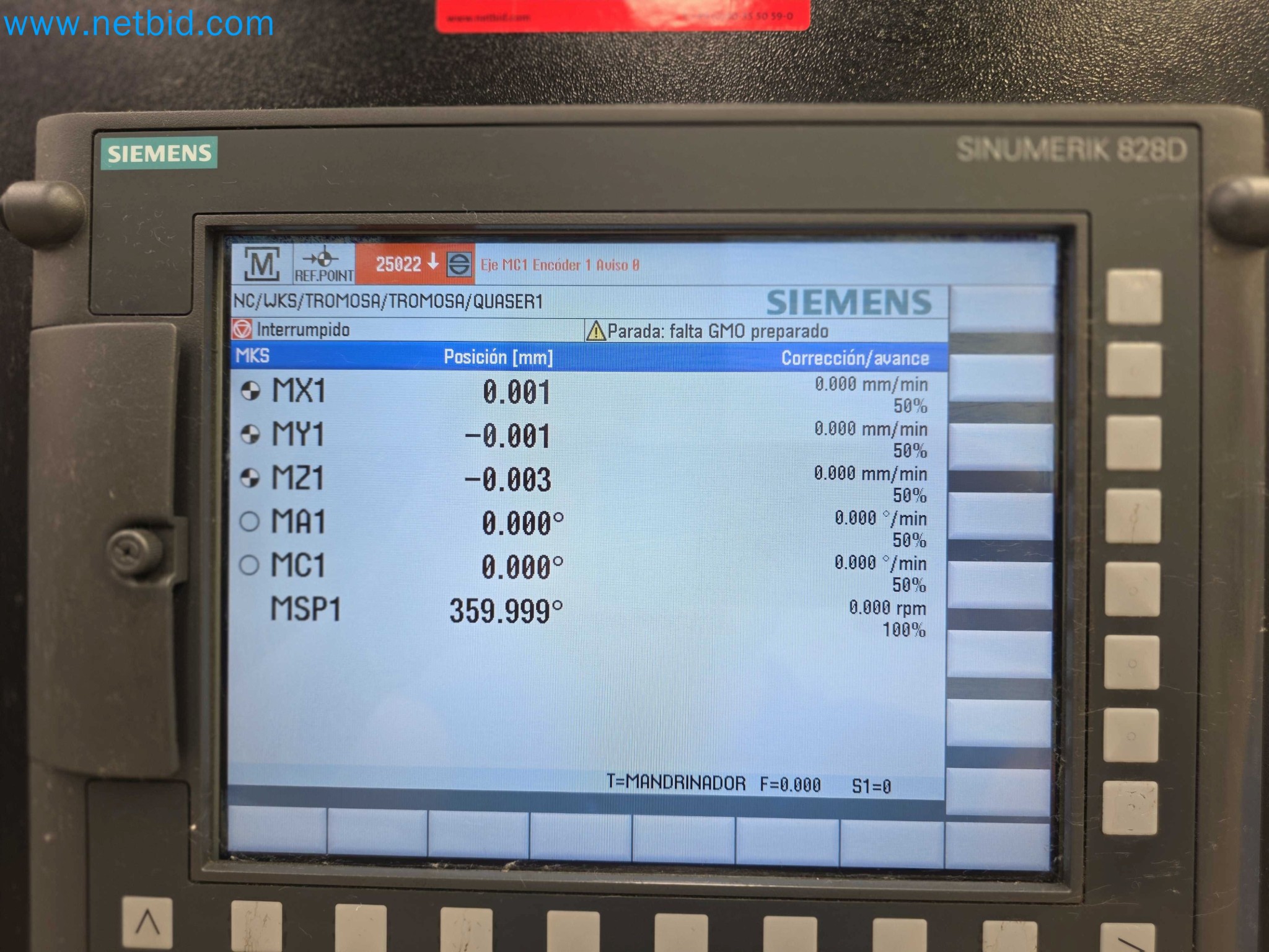 Tromosa Asset Sale (Troqueles Y Moldes De Galicia, Sa): Cnc Machining Centres, Edm Machines And Mould Manufacturing Equipment-7