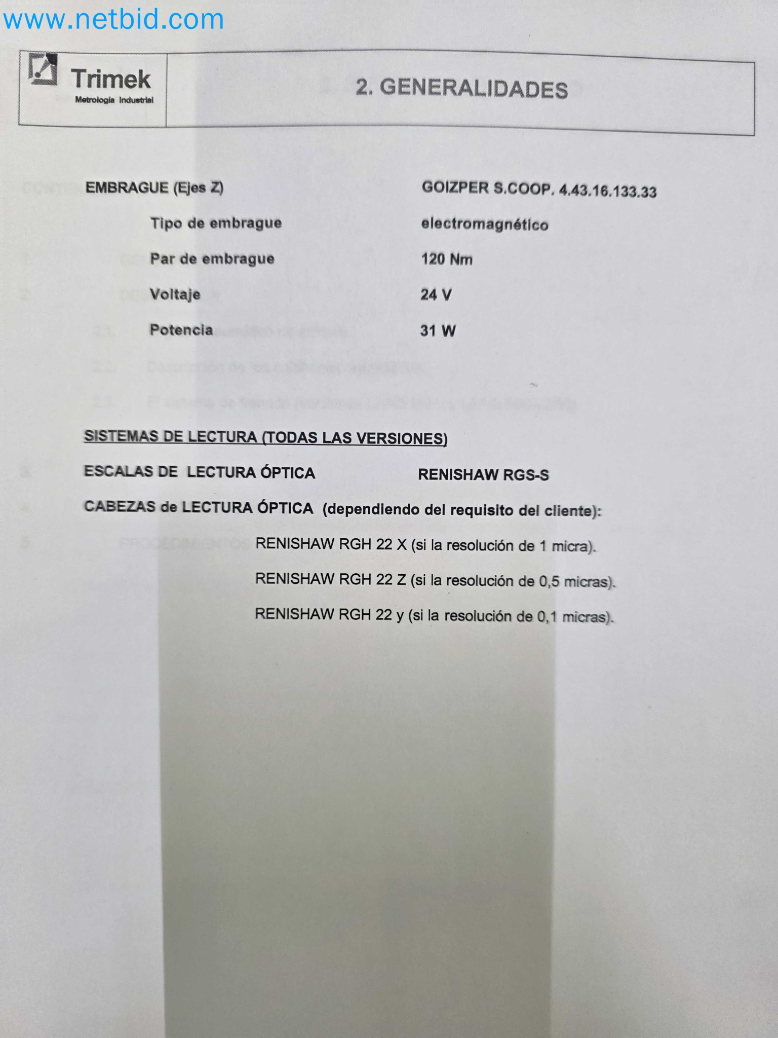Tromosa Asset Sale (Troqueles Y Moldes De Galicia, Sa): Cnc Machining Centres, Edm Machines And Mould Manufacturing Equipment-30