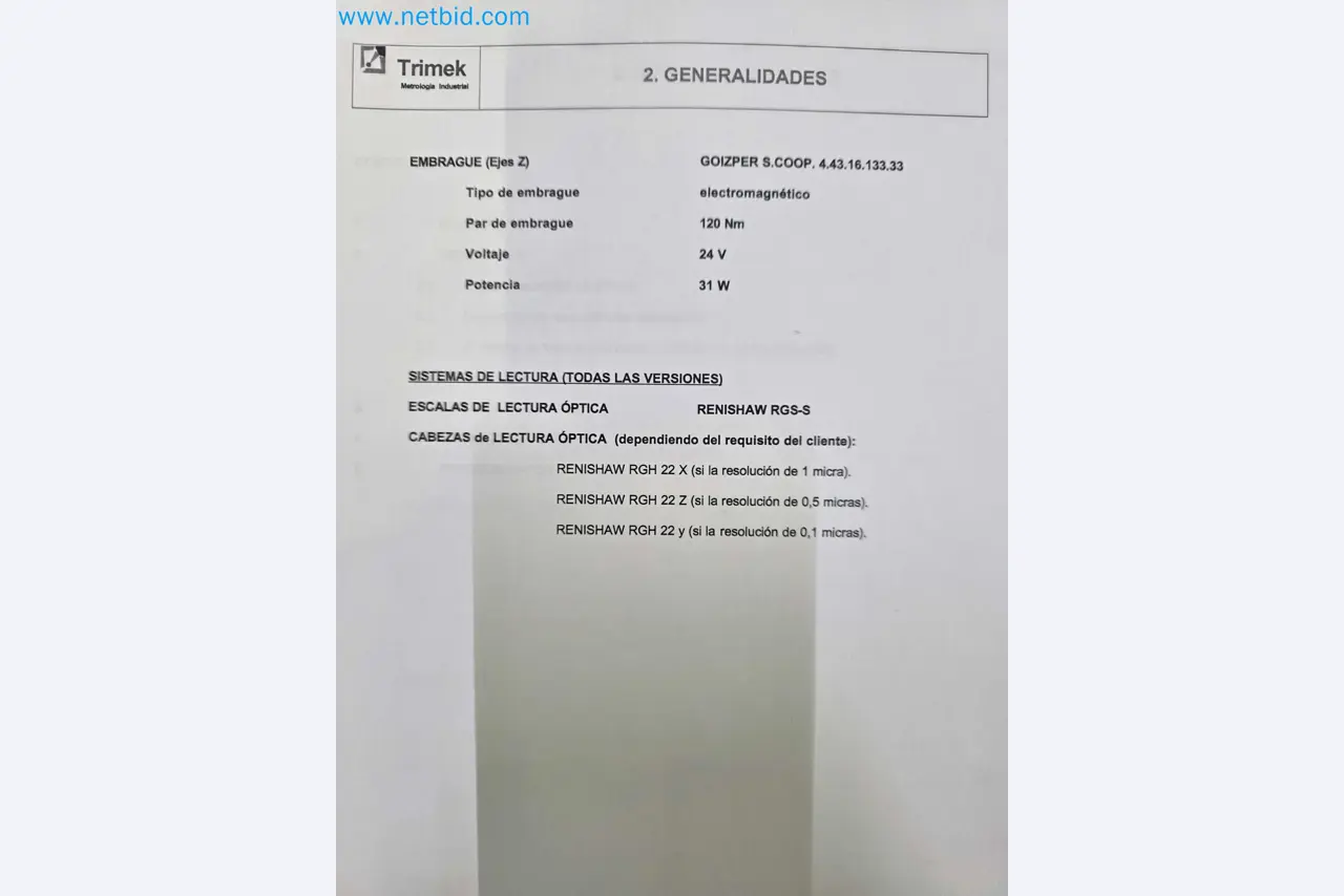 Tromosa Asset Sale (Troqueles Y Moldes De Galicia, Sa): Cnc Machining Centres, Edm Machines And Mould Manufacturing Equipment-30