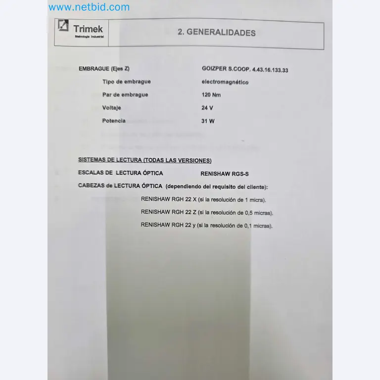 Tromosa Asset Sale (Troqueles Y Moldes De Galicia, Sa): Cnc Machining Centres, Edm Machines And Mould Manufacturing Equipment-30