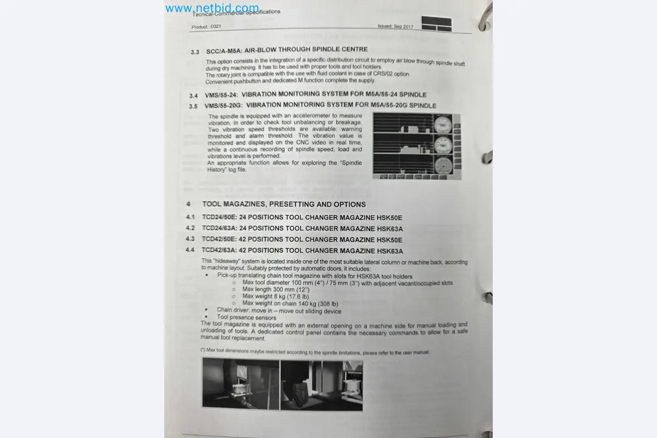 Tromosa Asset Sale (Troqueles Y Moldes De Galicia, Sa): Cnc Machining Centres, Edm Machines And Mould Manufacturing Equipment-44